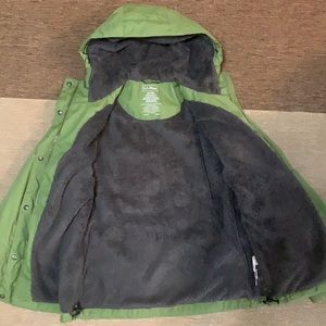 L.L. Bean insulated jacket, xs petite, beautiful green color